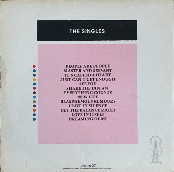 Depeche Mode : The Singles 81 → 85 (LP, Comp, Pol)