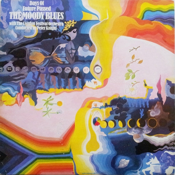 The Moody Blues With The London Festival Orchestra Conducted By Peter Knight (5) : Days Of Future Passed (LP, Album, RP)
