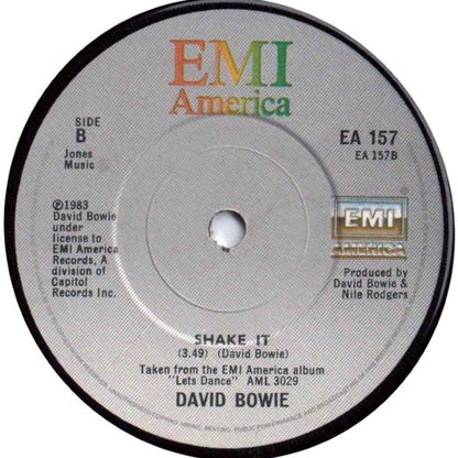 David Bowie : China Girl (7", Sol)