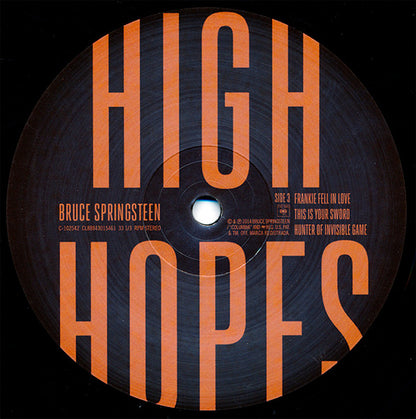 Bruce Springsteen : High Hopes (2xLP, Album, 180 + CD, Album)
