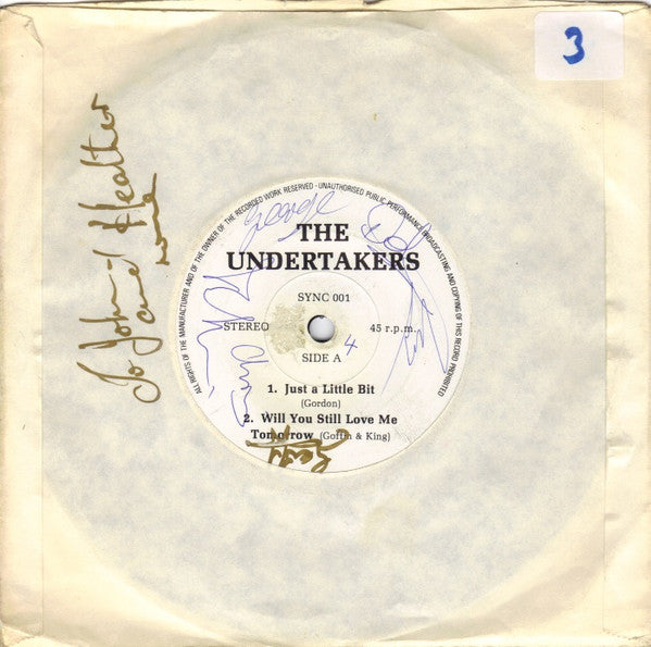 The Undertakers (2) : Just A Little Bit (7", EP)