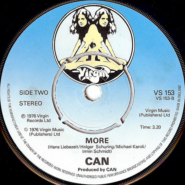 Can : I Want More (7", Single, 4-P)