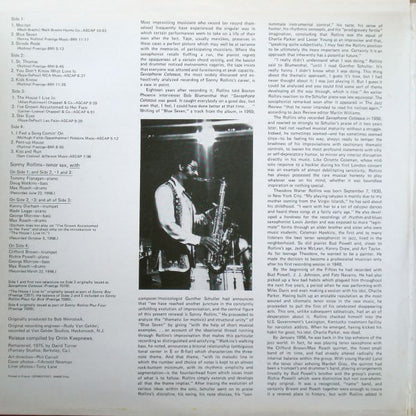 Sonny Rollins : Saxophone Colossus And More (2xLP, Comp, RE, RM)