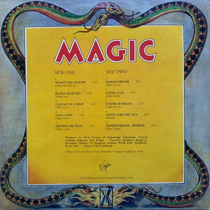 Gillan : Magic (LP, Album, Gat)