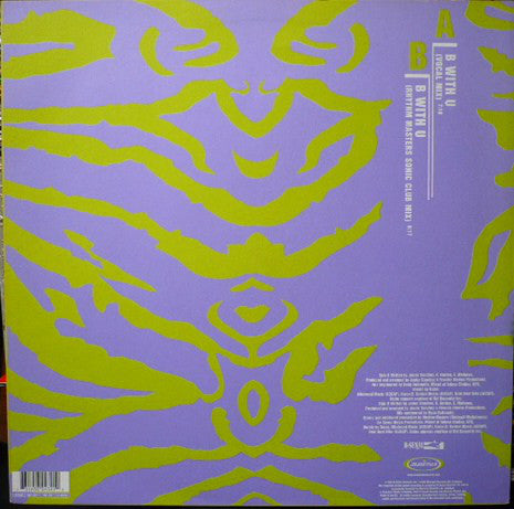 Junior Sanchez Featuring Dajae* : B With U (12")