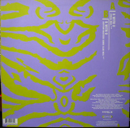 Junior Sanchez Featuring Dajae* : B With U (12")