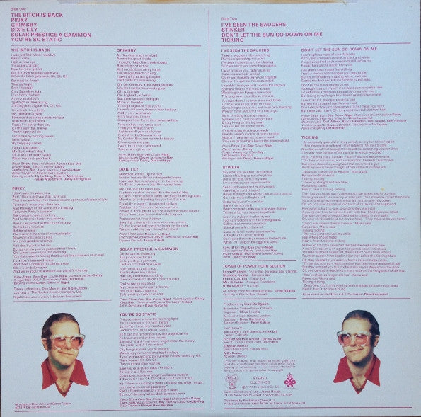 Elton John : Caribou (LP, Album)