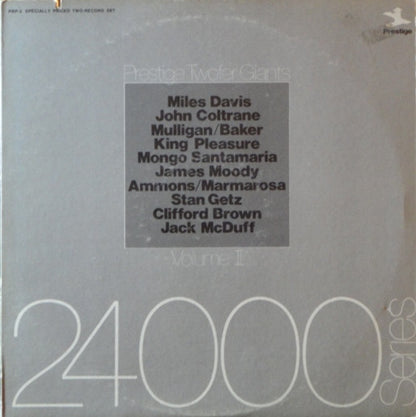 Various : Prestige Twofer Giants Volume II (2xLP, Comp)