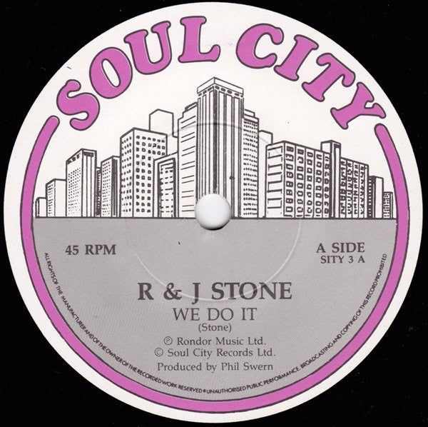 R & J Stone / Jay Cee PeaeS* : We Do It / We've Gone And Done It Now (7", Single)