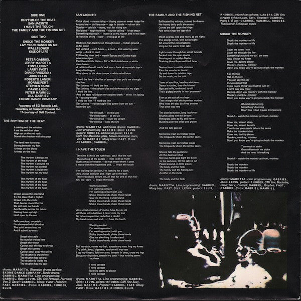Peter Gabriel : Peter Gabriel (LP, Album)