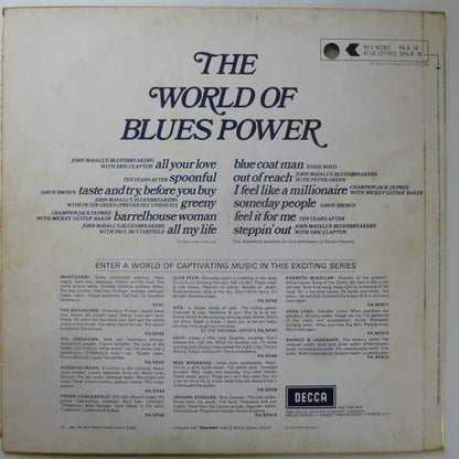Various : The World Of Blues Power (LP, Comp)