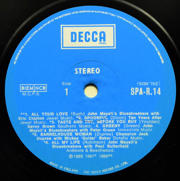 Various : The World Of Blues Power (LP, Comp)