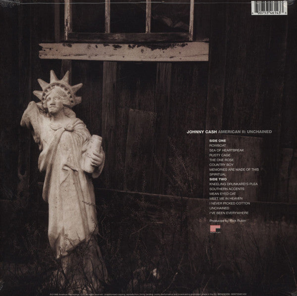 Johnny Cash : American II: Unchained (LP, Album, RE, 180)
