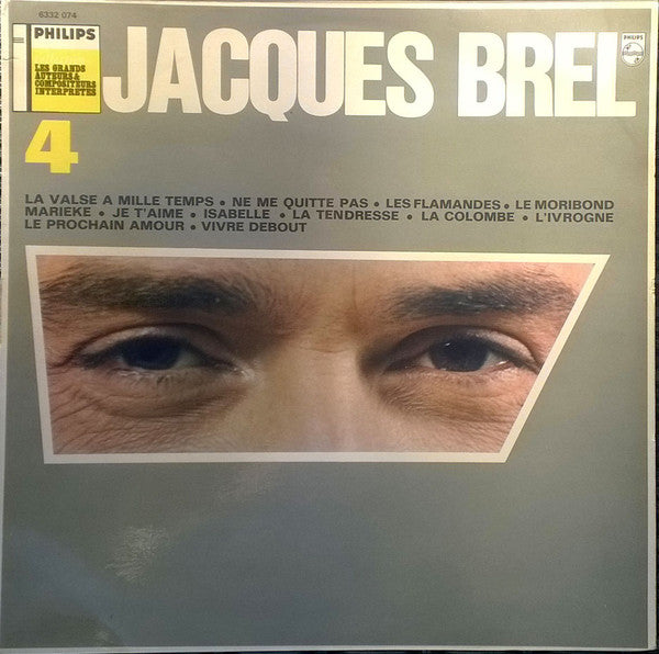 Jacques Brel : N° 4  (LP, Comp, RE)
