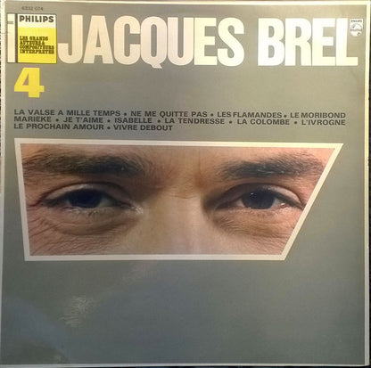 Jacques Brel : N° 4  (LP, Comp, RE)