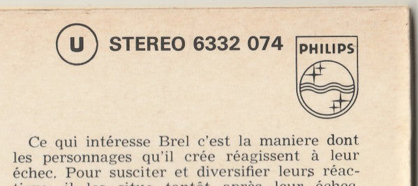 Jacques Brel : N° 4  (LP, Comp, RE)