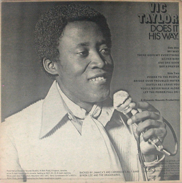 Vic Taylor : Does It His Way (LP, Album)