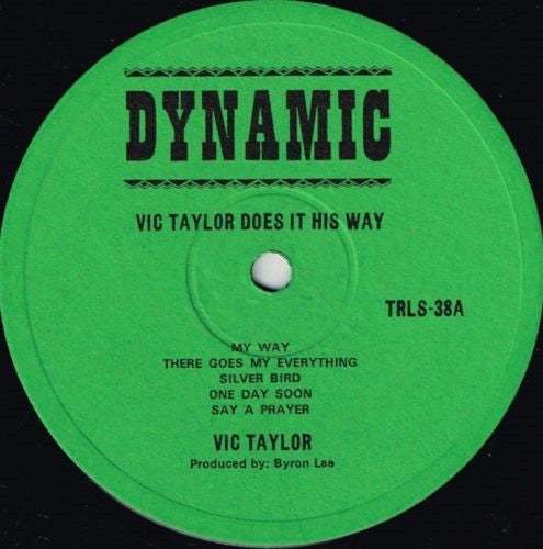 Vic Taylor : Does It His Way (LP, Album)