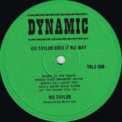 Vic Taylor : Does It His Way (LP, Album)