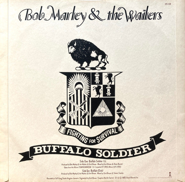 Bob Marley & The Wailers : Buffalo Soldier (12")