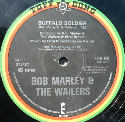 Bob Marley & The Wailers : Buffalo Soldier (12")