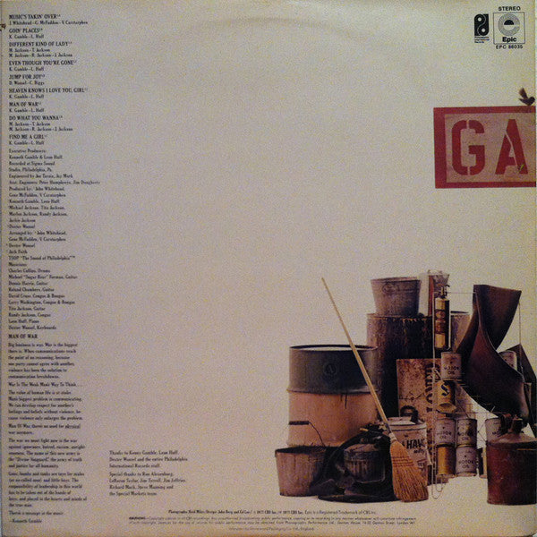 The Jacksons : Goin' Places (LP, Album, Gat)