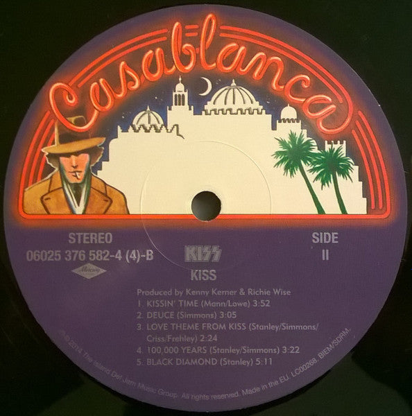 Kiss : Kiss (LP, Album, RE, 180)