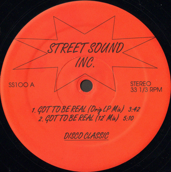 Cheryl Lynn : Got To Be Real (12", Unofficial)