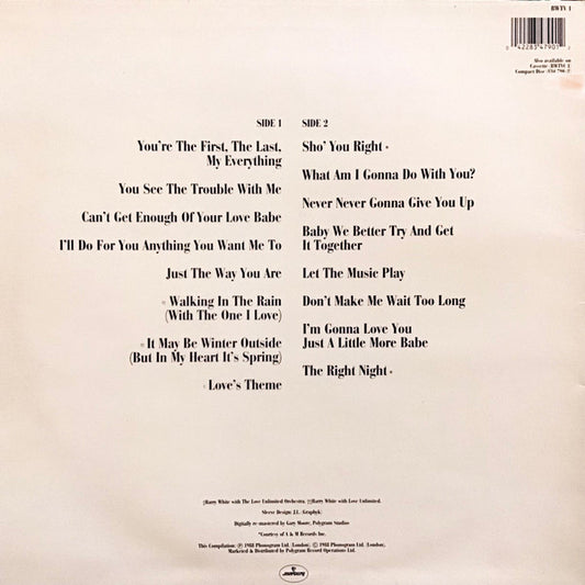 Barry White : The Collection (LP, Comp, RM)