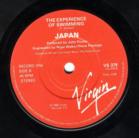 Japan : Gentlemen Take Polaroids (2x7", Single, Gat)