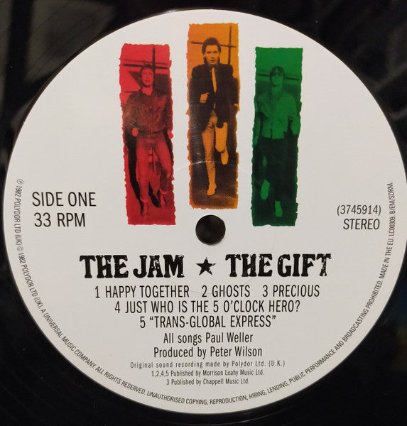 The Jam : The Gift (LP, Album, RE)