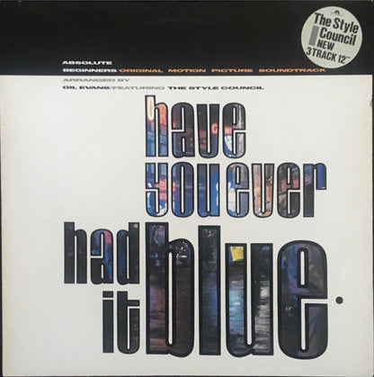 The Style Council : Have You Ever Had It Blue (12", Single)