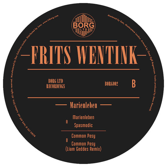 Frits Wentink : Marienleben (12", Ltd)