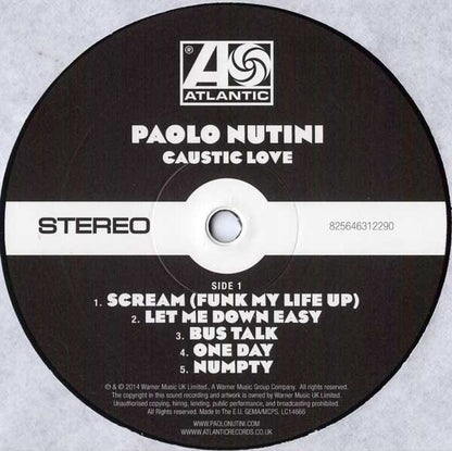 Paolo Nutini : Caustic Love (LP, Album, Gat + LP, S/Sided, Album, Etch)
