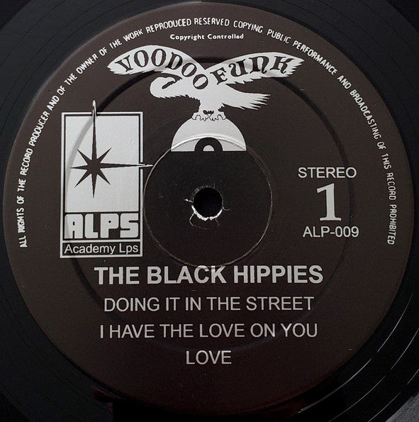 The Black Hippies : The Black Hippies (LP, Album, RE)