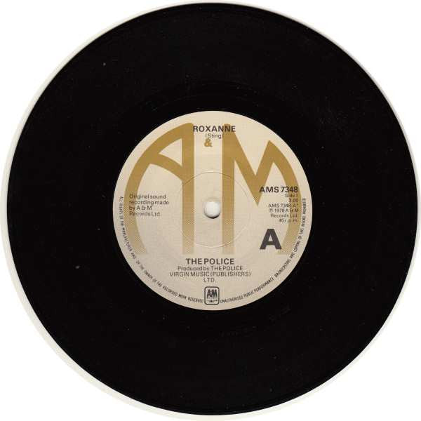 The Police : Roxanne (7", Single, RE, Gol)