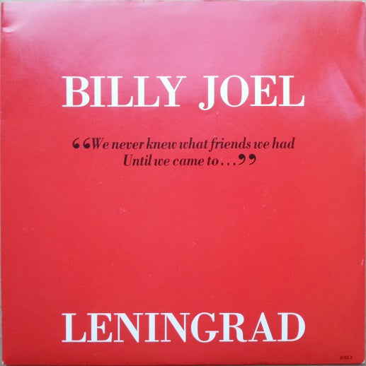 Billy Joel : Leningrad (7", Single)