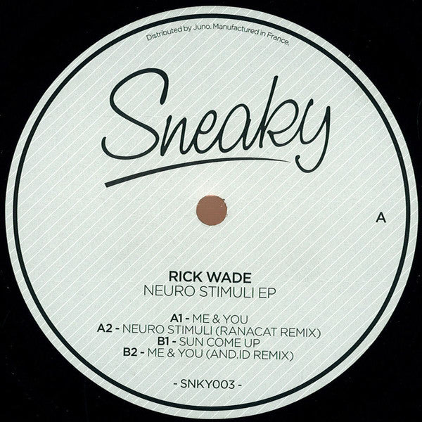 Rick Wade : Neuro Stimuli EP (12", EP)