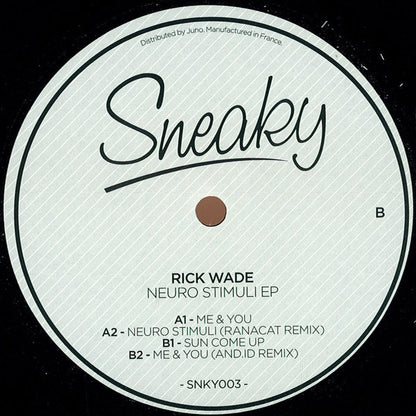 Rick Wade : Neuro Stimuli EP (12", EP)