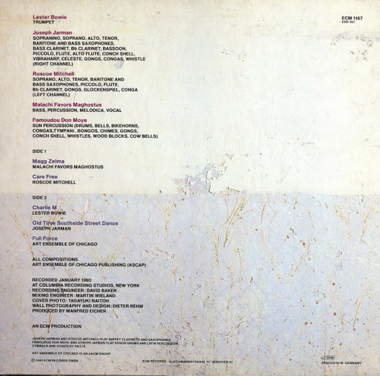 The Art Ensemble Of Chicago : Full Force (LP, Album)