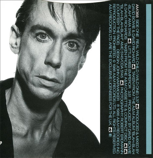 Iggy Pop : Real Wild Child (Wild One) (7", Single, Pos)