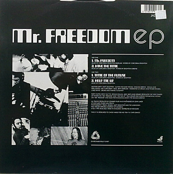 Mother Earth : Mr. Freedom (12", EP)