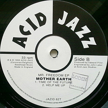 Mother Earth : Mr. Freedom (12", EP)