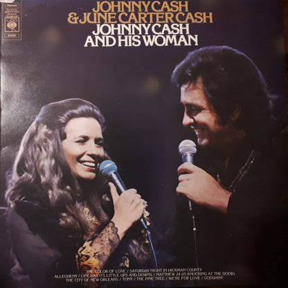 Johnny Cash & June Carter Cash : Johnny Cash And His Woman  (LP, Album)