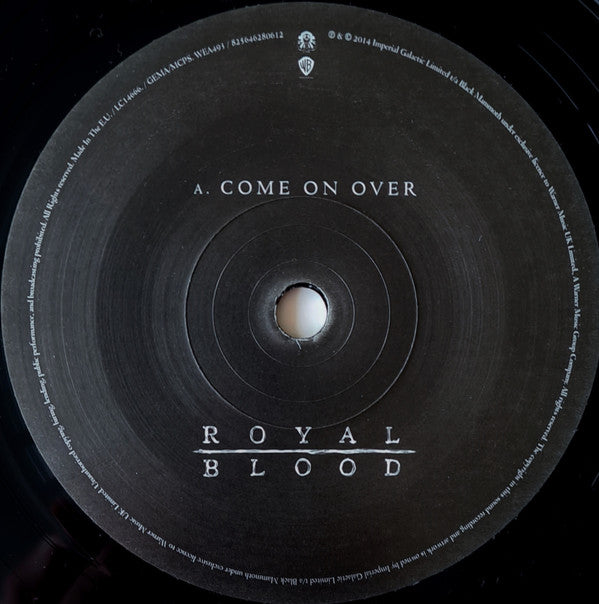 Royal Blood (6) : Come On Over (7", Single)