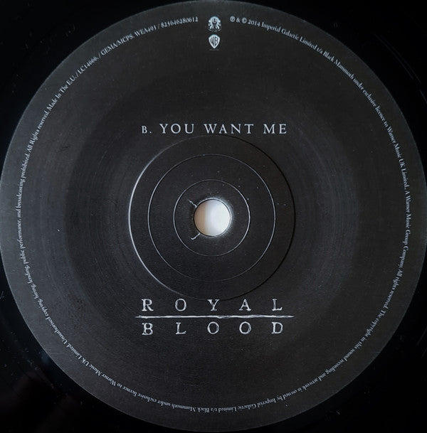 Royal Blood (6) : Come On Over (7", Single)