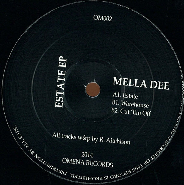 Mella Dee : Estate EP (12", EP)