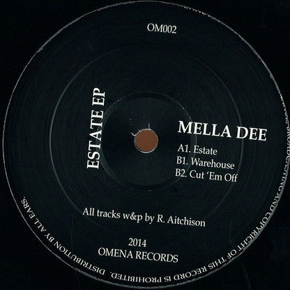 Mella Dee : Estate EP (12", EP)