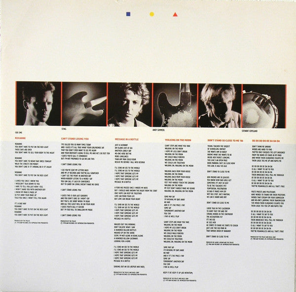 The Police : Every Breath You Take (The Singles) (LP, Comp, PRS)