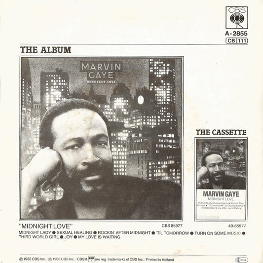 Marvin Gaye : Sexual Healing (7", Single, Lar)